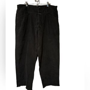 Marithe’ Francois Girbaud Vintage Black Brand X Jeans Authentic Fit Size40 Short